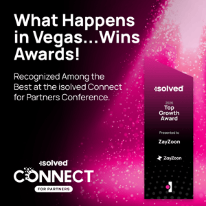 isolved - Connect for Partners - Top Growth Award - Award -  1080 x 1080